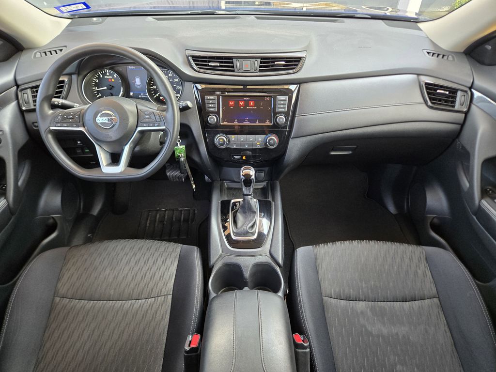 2018 Nissan Rogue S Blue at Community Toyota