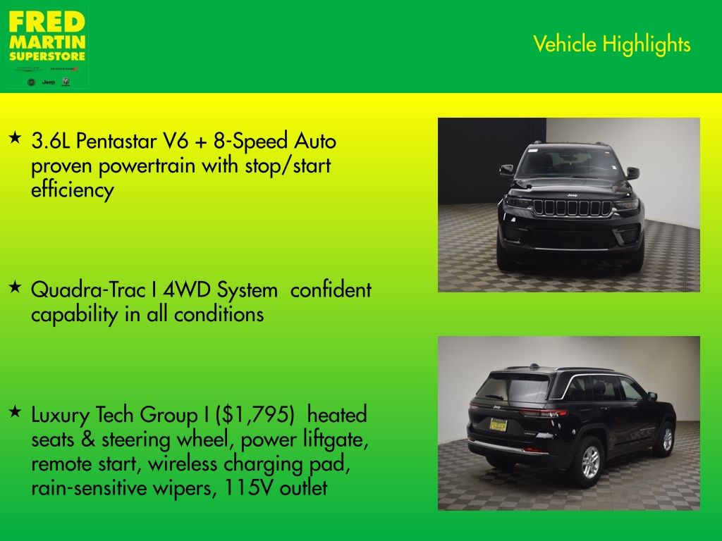 new 2025 Jeep Grand Cherokee car, priced at $36,008