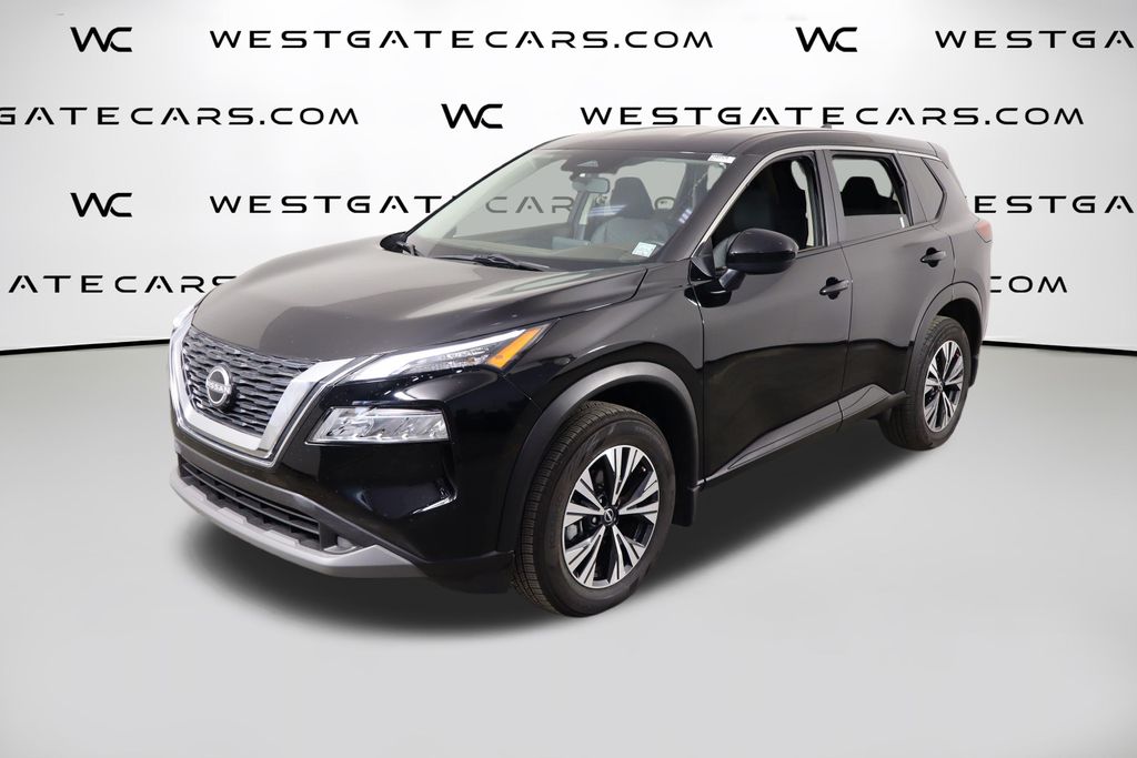 Super Black 2023 Nissan Rogue SUV / Crossover Front-Wheel Drive Continuously Variable Transmission