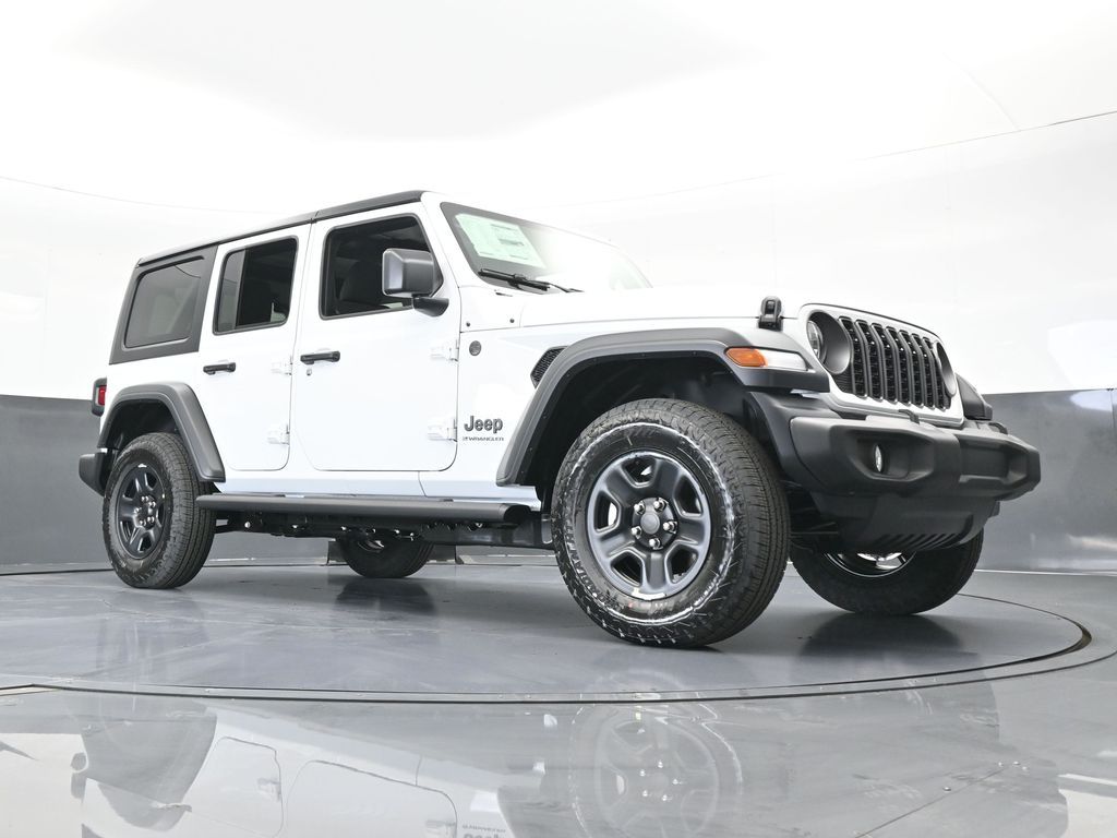 New 2026 Bright White Clearcoat Jeep Sport image 61