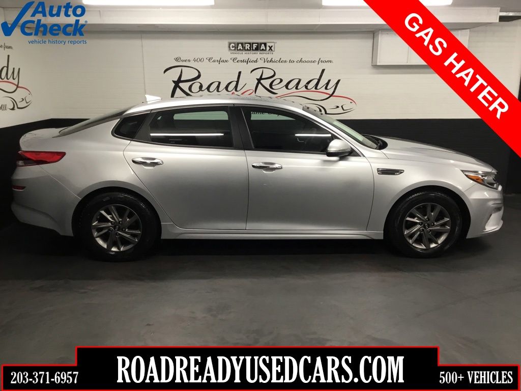 Sparkling Silver 2019 Kia Optima Sedan Front-Wheel Drive 6-Speed Automatic