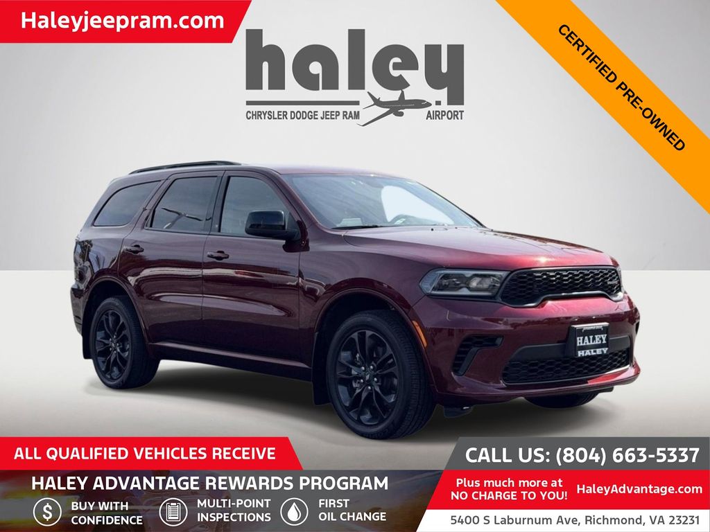 Octane Red Pearlcoat 2024 Dodge Durango SUV / Crossover All-Wheel Drive 8-Speed Automatic