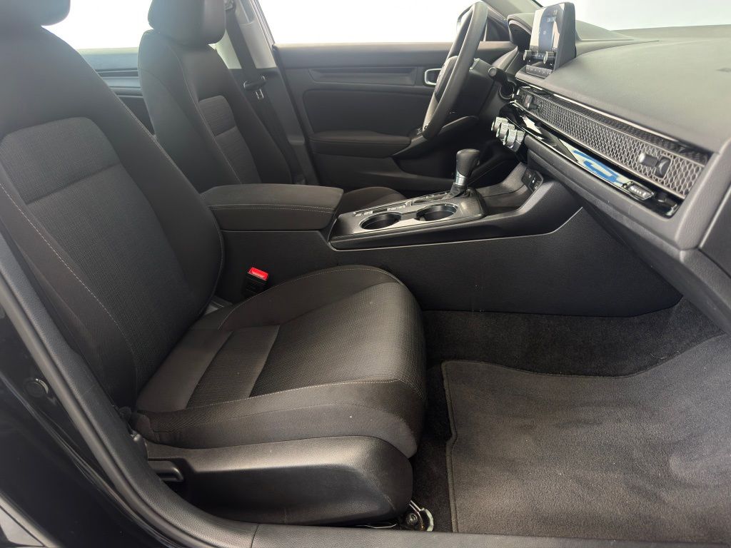 2025 Honda Civic LX Silver at DeMontrond Ford