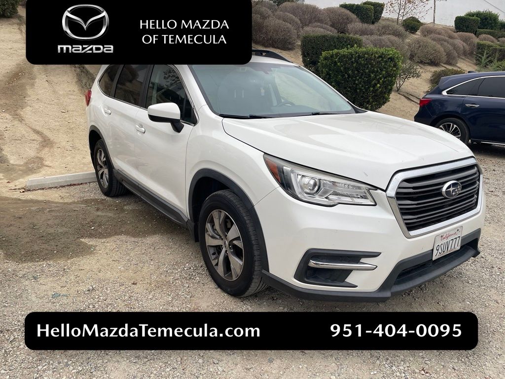 Crystal White Pearl 2021 Subaru Ascent SUV / Crossover All-Wheel Drive Continuously Variable Transmission
