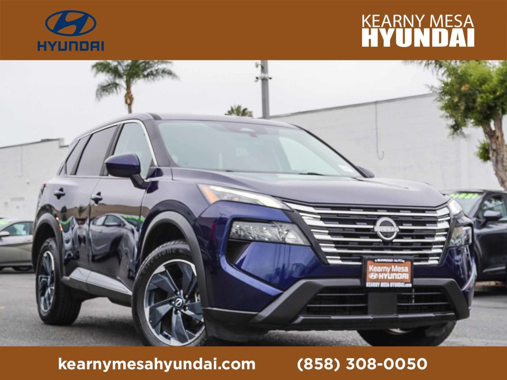 Deep Ocean Blue Pearl 2024 Nissan Rogue SUV / Crossover All-Wheel Drive Continuously Variable Transmission