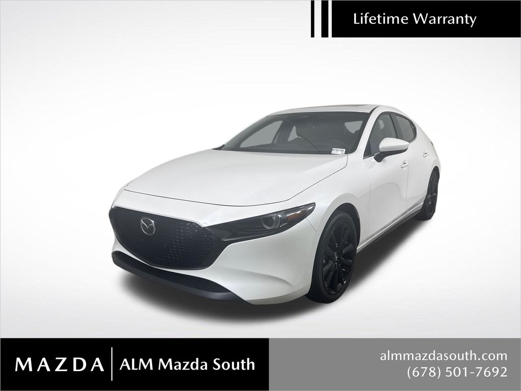 Snowflake White Pearl Mica 2026 Mazda MAZDA3 Hatchback Front-Wheel Drive 6-Speed Manual