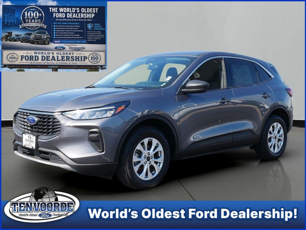 Gray Metallic 2024 Ford Escape SUV / Crossover All-Wheel Drive 8-Speed Automatic