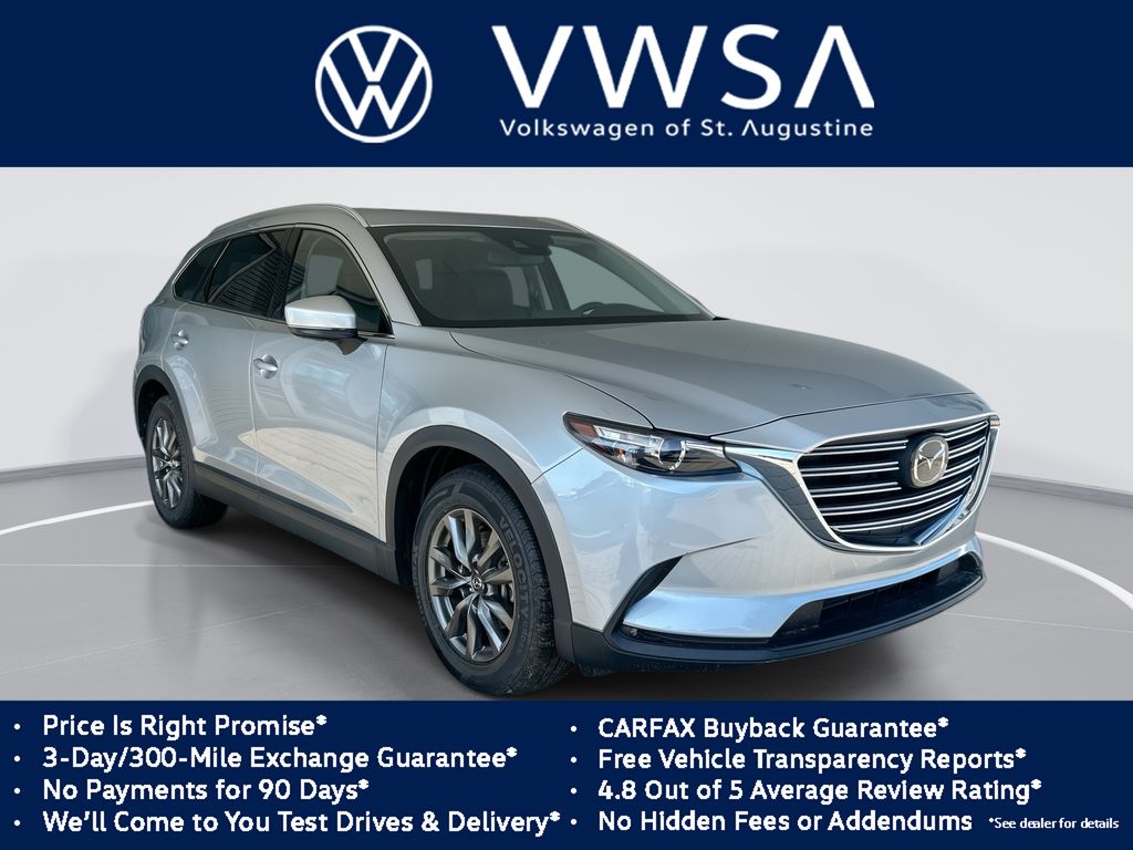 Sonic Silver Metallic 2023 Mazda CX-9 SUV / Crossover All-Wheel Drive 6-Speed Automatic