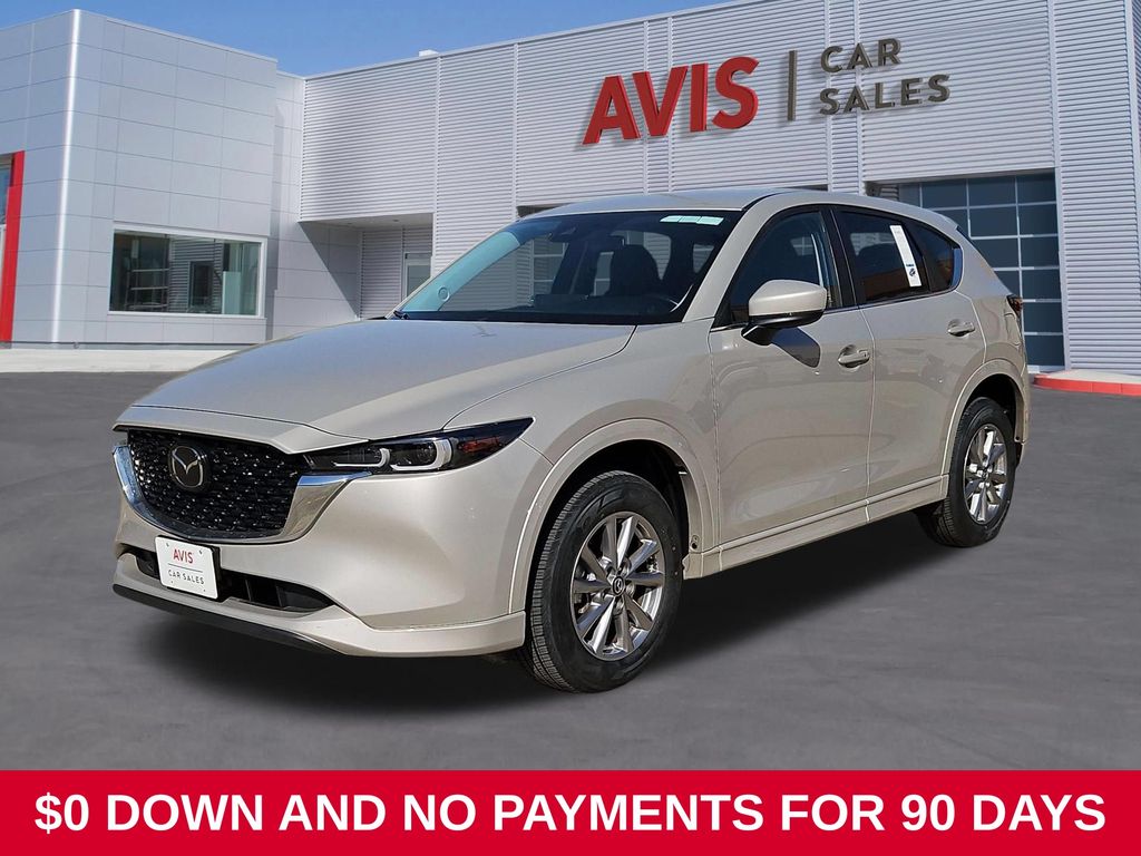 Gray (Platinum Quartz Metallic) 2025 Mazda CX-5 SUV / Crossover All-Wheel Drive 6-Speed Automatic