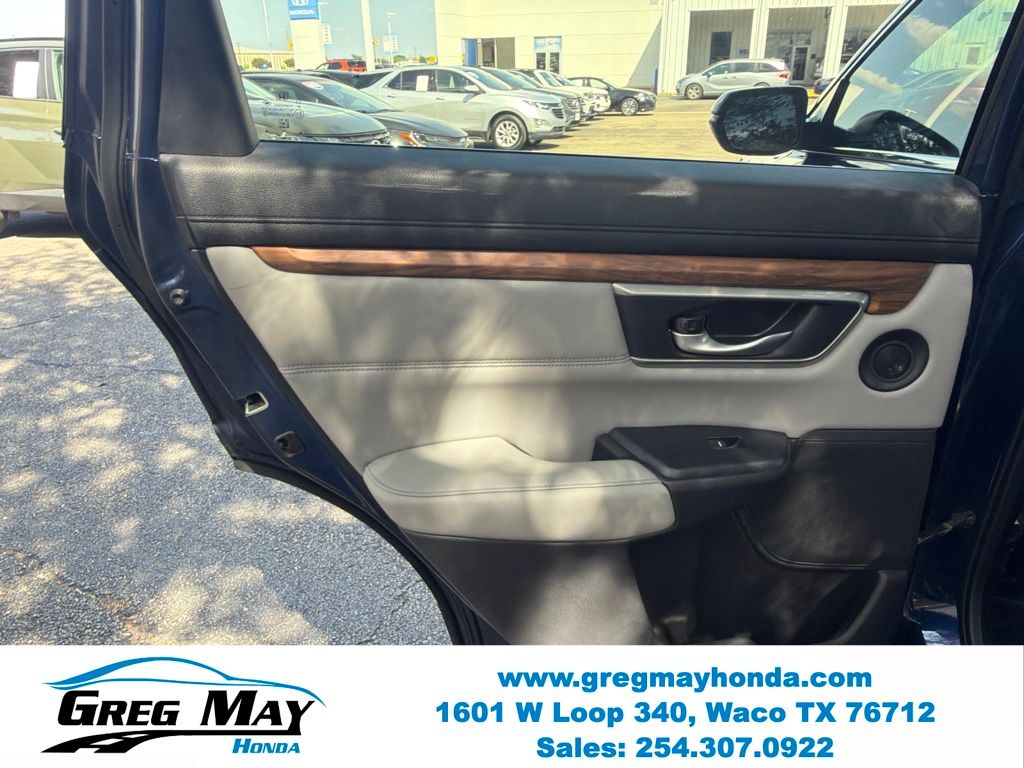 2019 Honda CR-V EX-L Blue at Greg May Honda