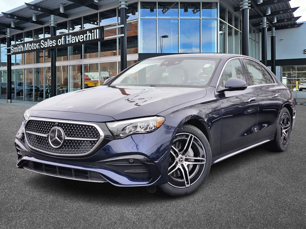 Nautical Blue Metallic 2026 Mercedes-Benz E-Class Sedan All-Wheel Drive 9-Speed Automatic