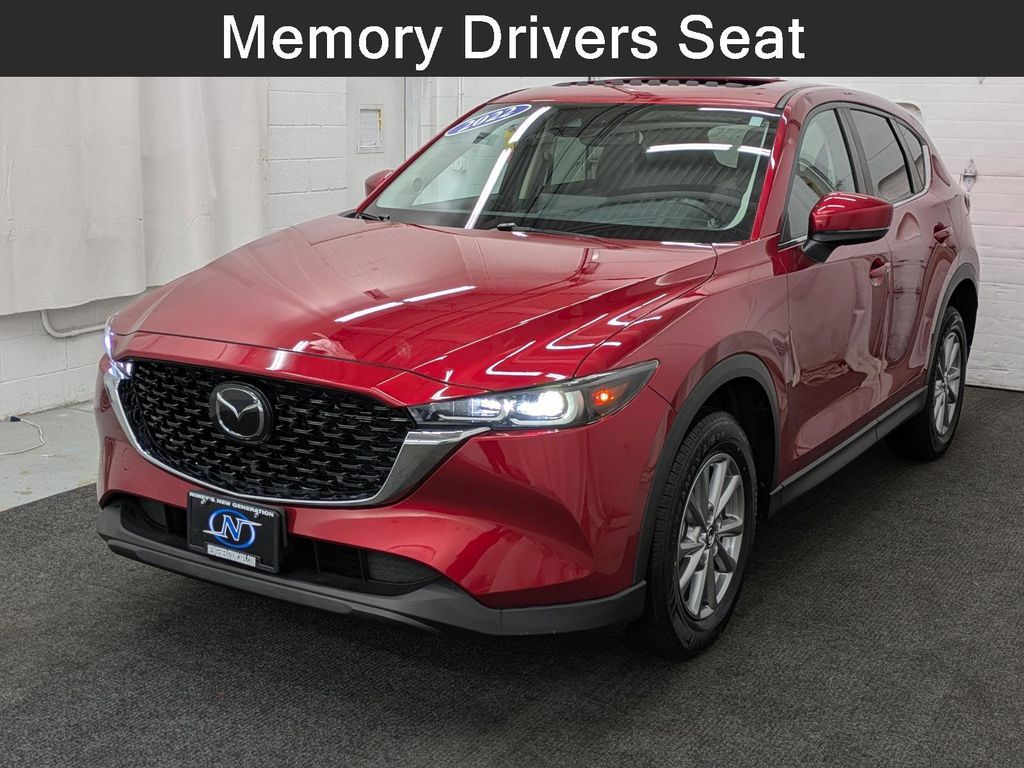 Soul Red Crystal Metallic 2022 Mazda CX-5 2.5 S Preferred AWD SUV / Crossover All-Wheel Drive 6-Speed Automatic