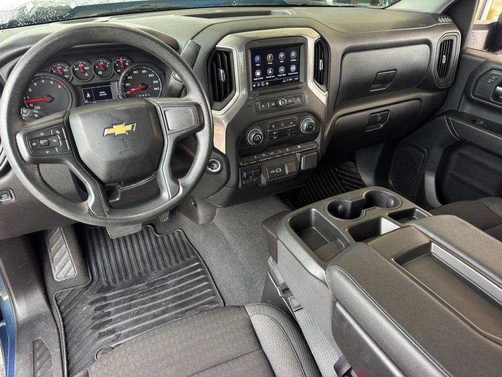 2025 Chevrolet Silverado 2500HD Custom Blue at Classic Elite Chevrolet Sugar Land