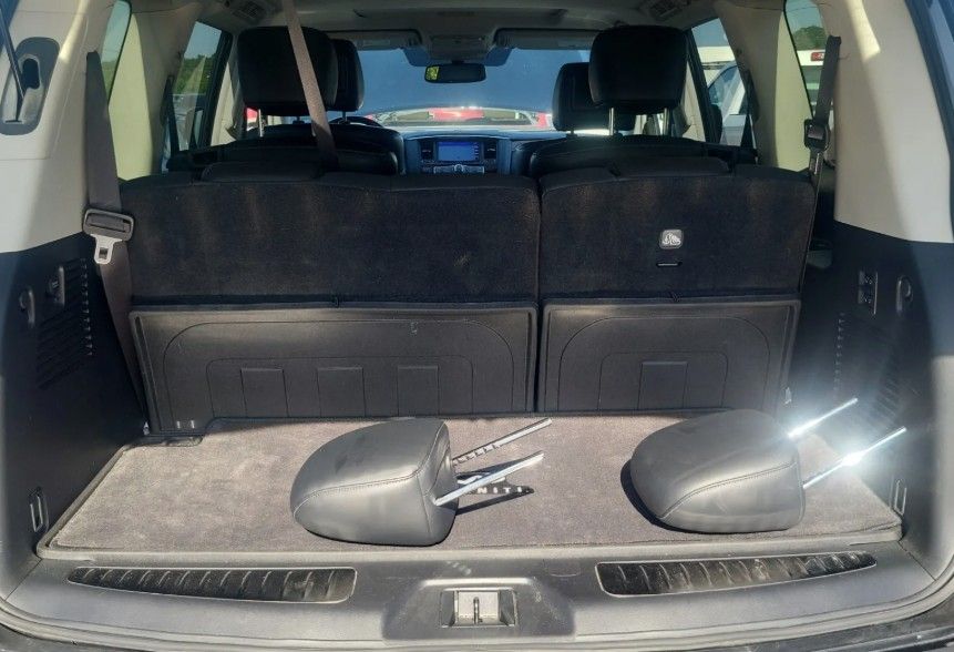 2019 Black Obsidian INFINITI QX80 LUXE 4X4 SUV
