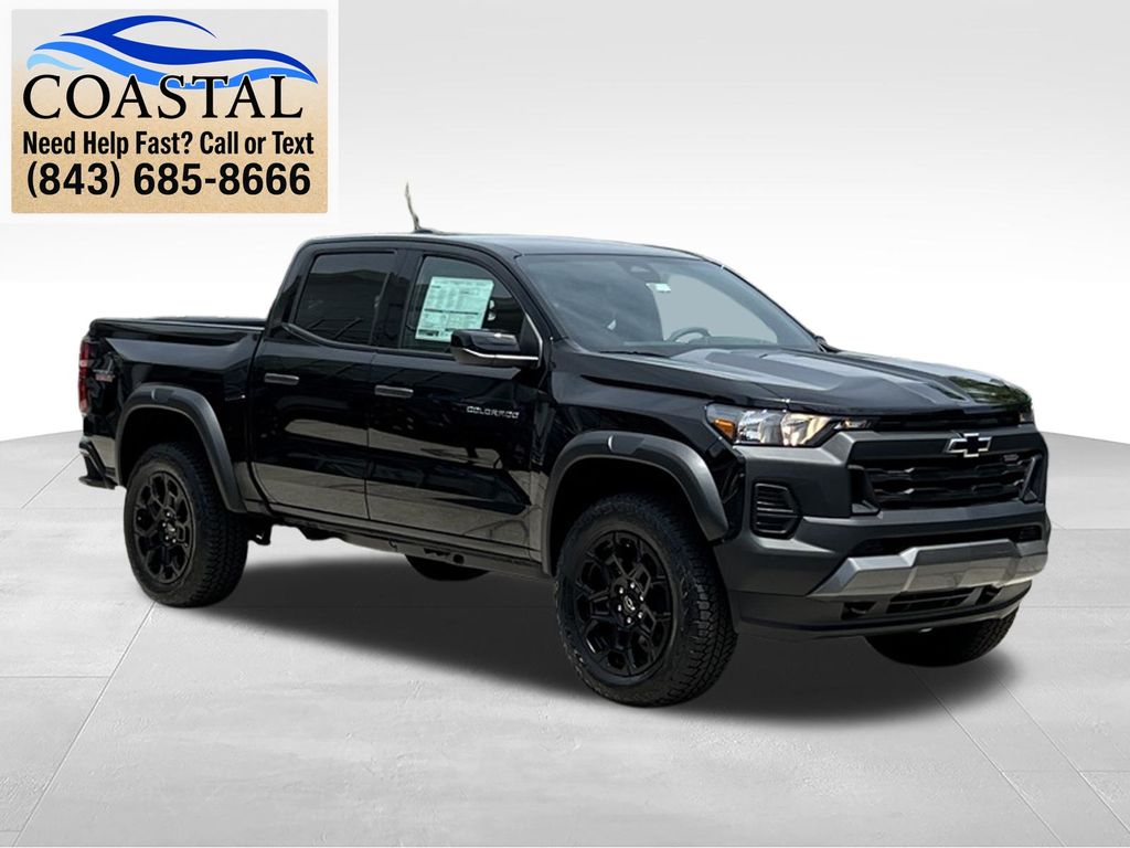 2026 Chevrolet Colorado Trail Boss Black at Bob Mills Chevrolet