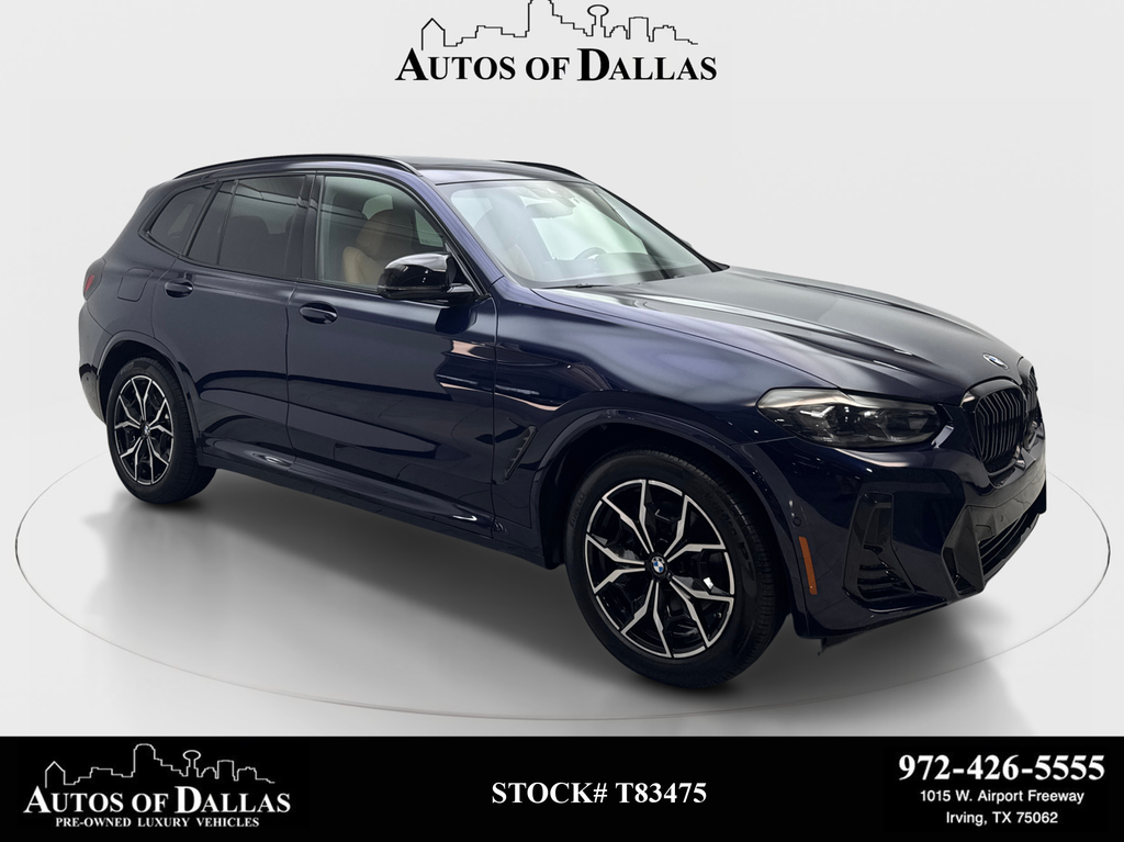 Tanzanite Blue II Metallic 2024 BMW X3 SUV / Crossover All-Wheel Drive 8-Speed Automatic
