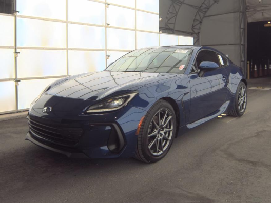 Sapphire Blue Pearl 2023 Subaru BRZ Premium RWD Coupe Rear-Wheel Drive 6-Speed Manual