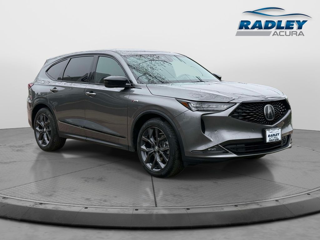 Liquid Carbon Metallic 2024 Acura MDX SUV / Crossover All-Wheel Drive Automatic