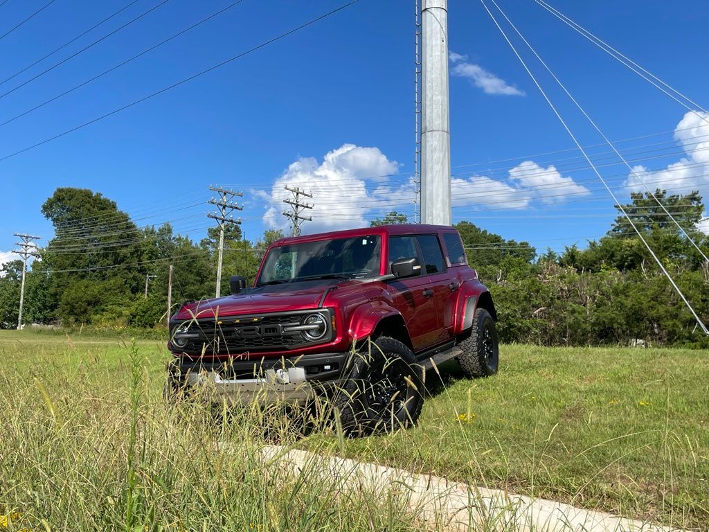 2025 Ford Bronco Raptor Red at Walterboro Ford