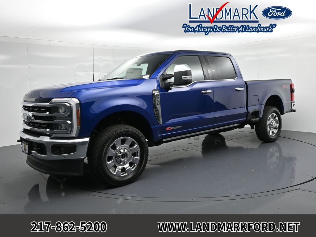 Blue Metallic 2026 Ford F-250 Super Duty Pickup Truck Four-Wheel Drive Automatic