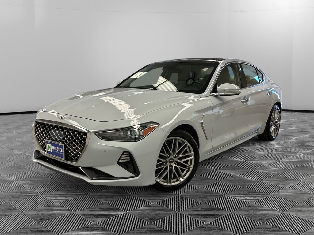 Siberian Ice 2021 Genesis G70 2.0T RWD Sedan Rear-Wheel Drive 8-Speed Automatic