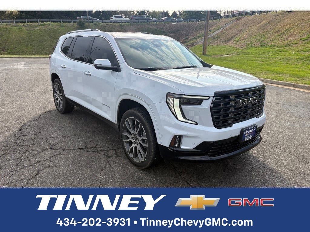 Glacier White Tricoat 2026 GMC Acadia Denali Ultimate AWD SUV / Crossover Four-Wheel Drive 8-Speed Automatic