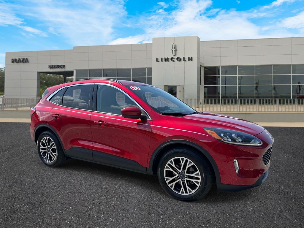 Rapid Red Metallic Tinted Clearcoat 2020 Ford Escape SUV / Crossover Front-Wheel Drive 8-Speed Automatic