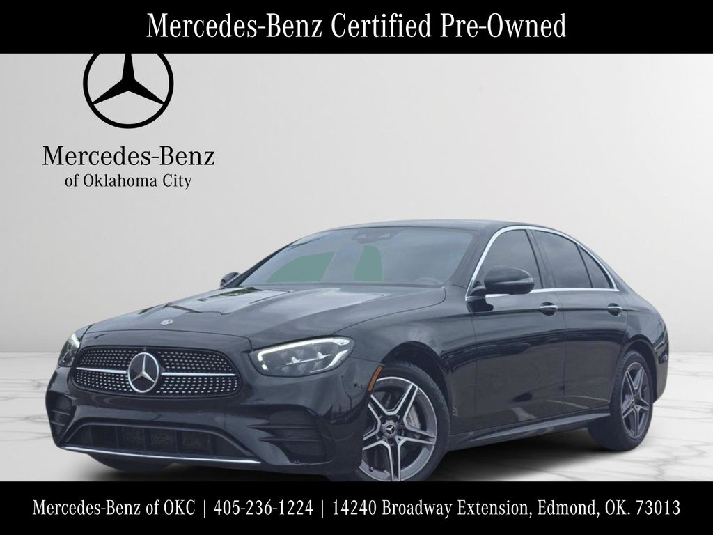 Obsidian Black Metallic 2023 Mercedes-Benz E-Class Sedan All-Wheel Drive 9-Speed Automatic