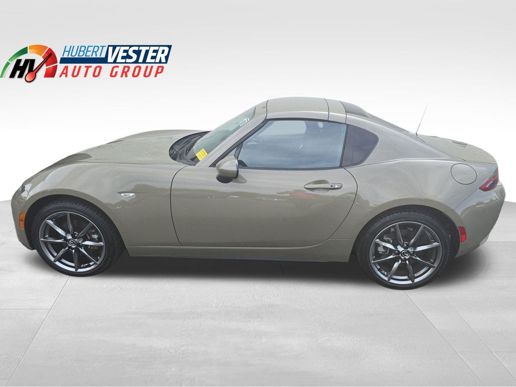 Zircon Sand Metallic 2023 Mazda MX-5 Miata RF Grand Touring RWD Convertible Rear-Wheel Drive 6-Speed Automatic