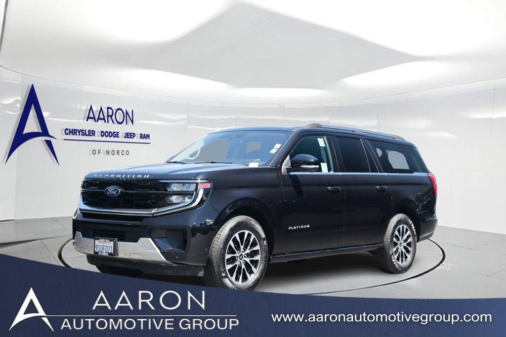 Black Metallic 2025 Ford Expedition SUV / Crossover Four-Wheel Drive Automatic