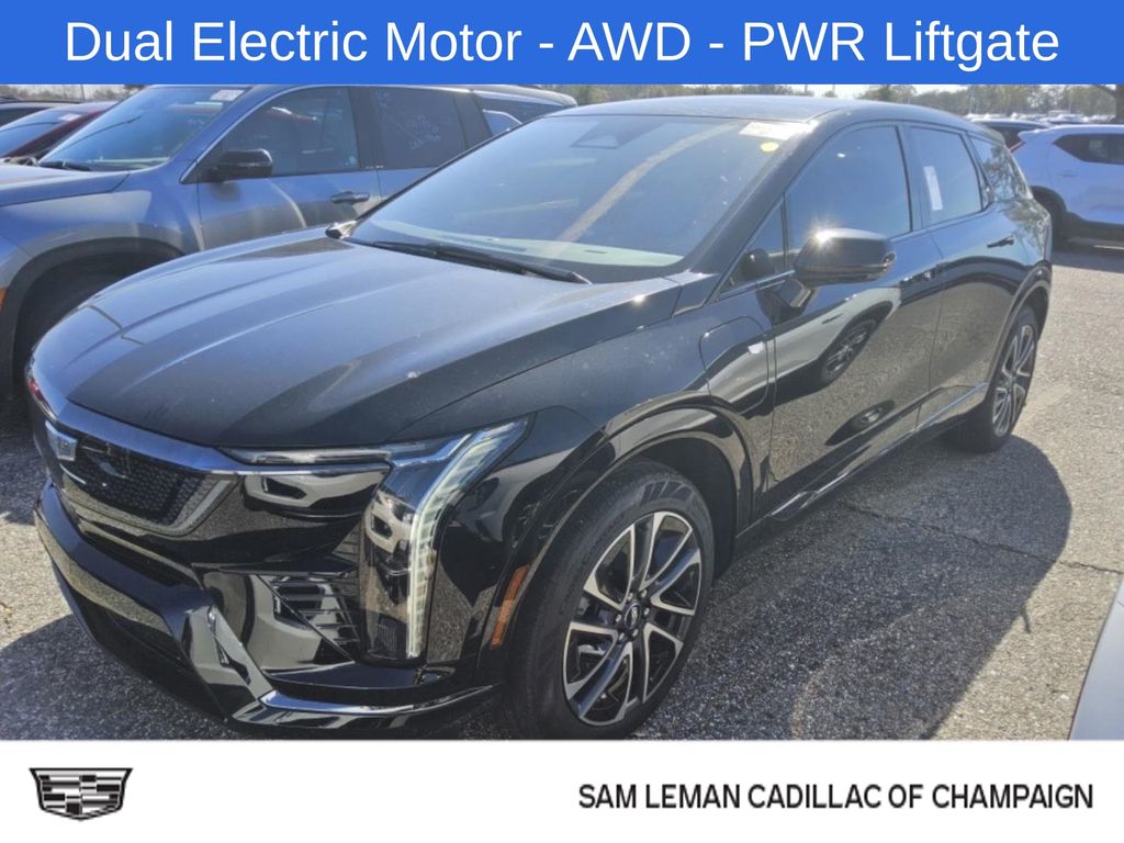 Black Raven 2025 Cadillac OPTIQ Sport 1 AWD SUV / Crossover All-Wheel Drive 1-Speed Automatic