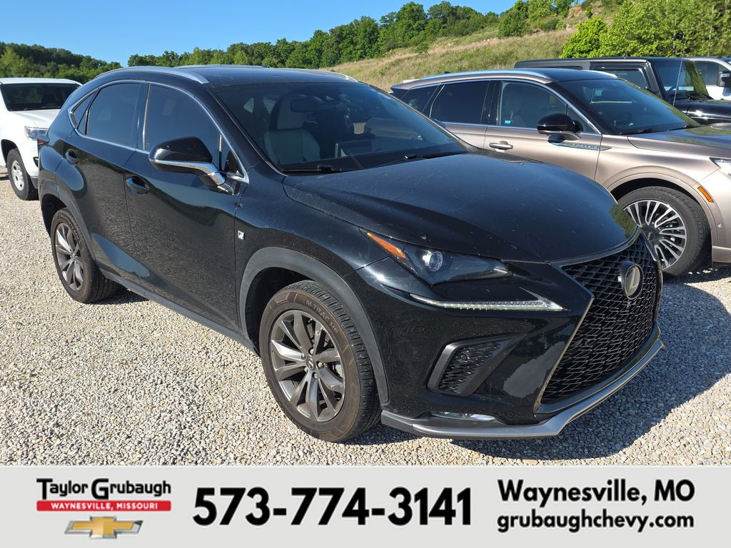 Black (Obsidian) 2020 Lexus NX SUV / Crossover Front-Wheel Drive 6-Speed Automatic