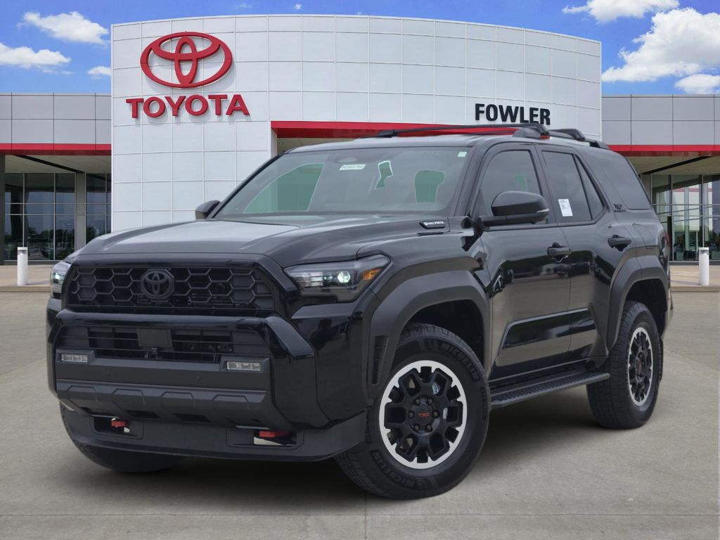 Black 2026 Toyota 4Runner TRD Off-Road Premium 4WD SUV / Crossover Four-Wheel Drive 8-Speed Automatic
