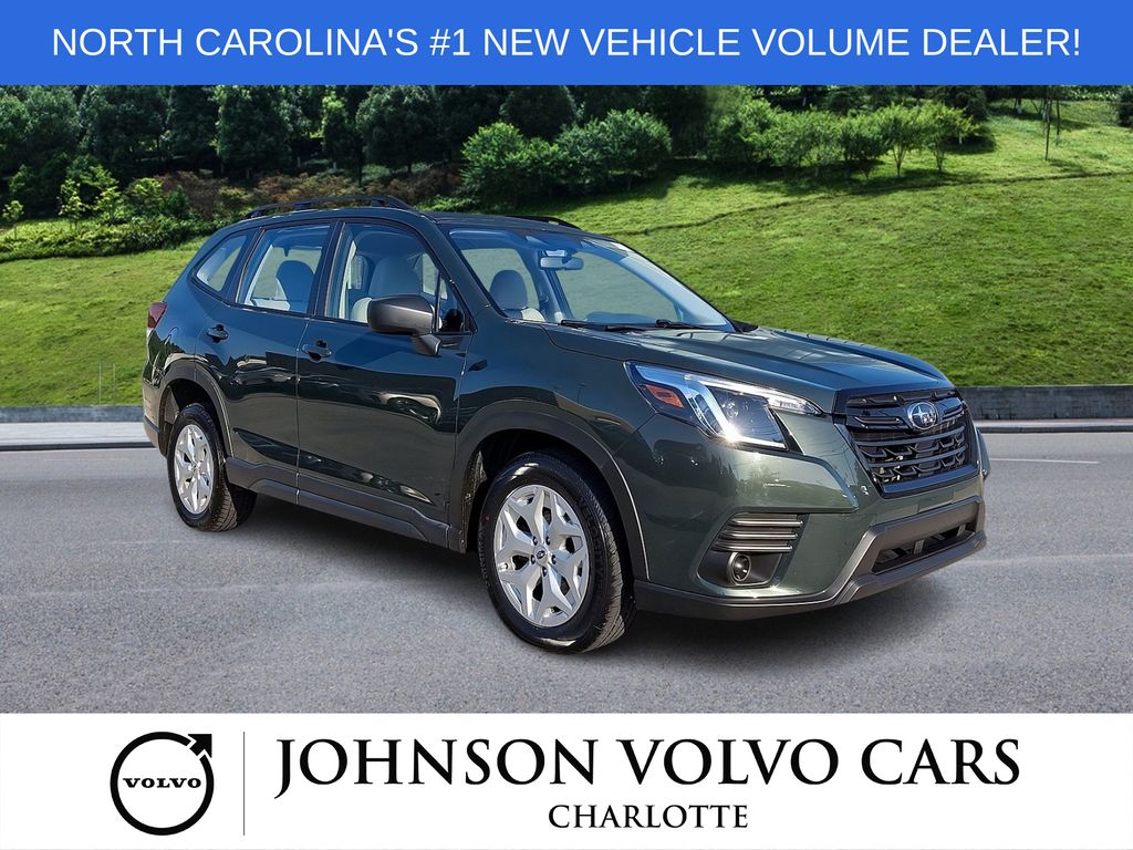 Cascade Green Silica 2024 Subaru Forester SUV / Crossover All-Wheel Drive Continuously Variable Transmission