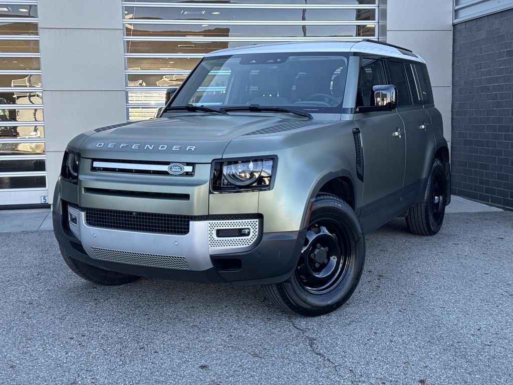 Pangea Green Metallic 2024 Land Rover Defender 110 P300 S AWD SUV / Crossover All-Wheel Drive 8-Speed Automatic
