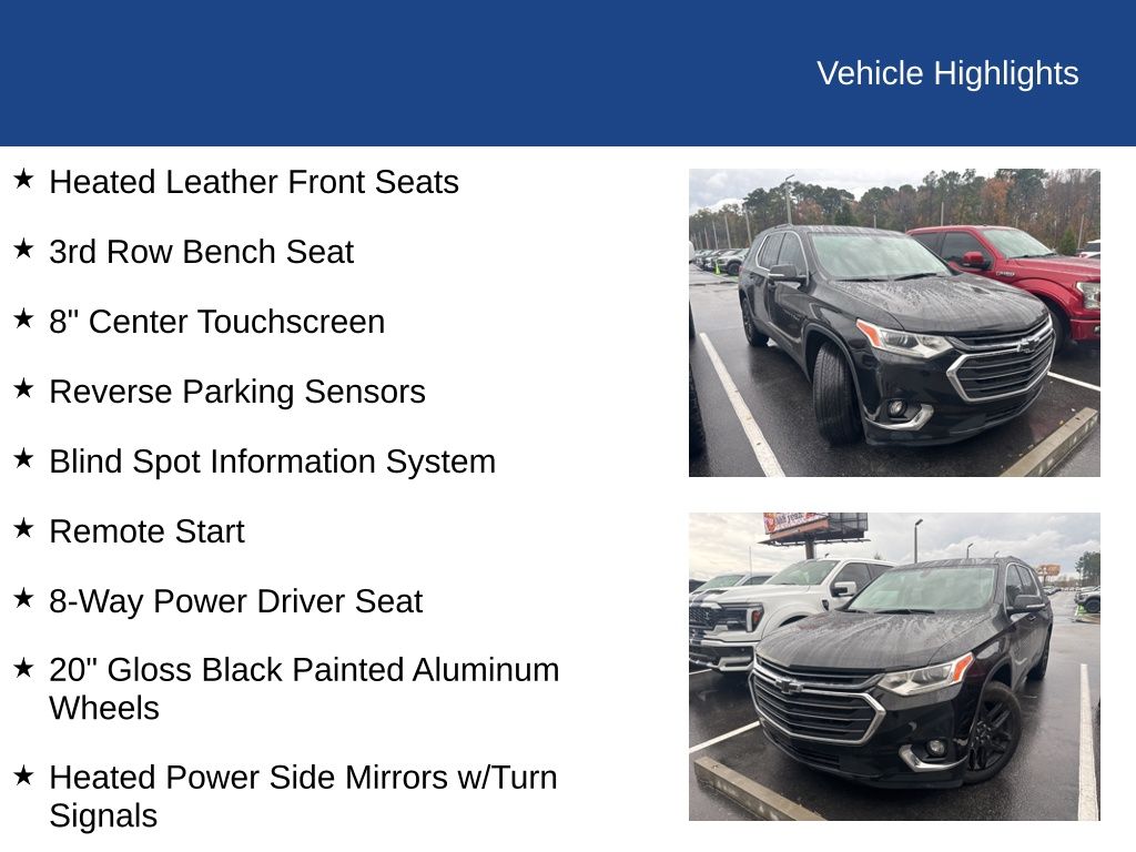 2021 Chevrolet Traverse FWD LT Leather