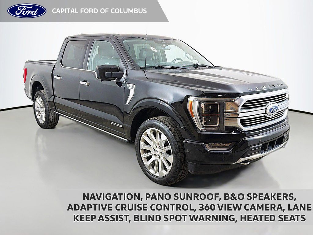 Agate Black Metallic 2023 Ford F-150 Pickup Truck Four-Wheel Drive Automatic