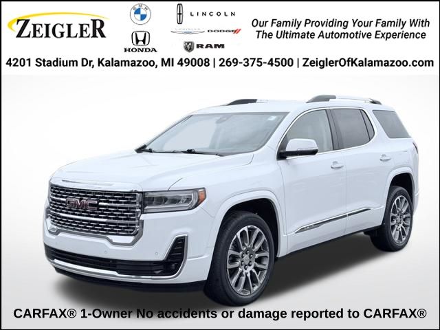Summit White 2023 GMC Acadia SUV / Crossover Four-Wheel Drive 9-Speed Automatic