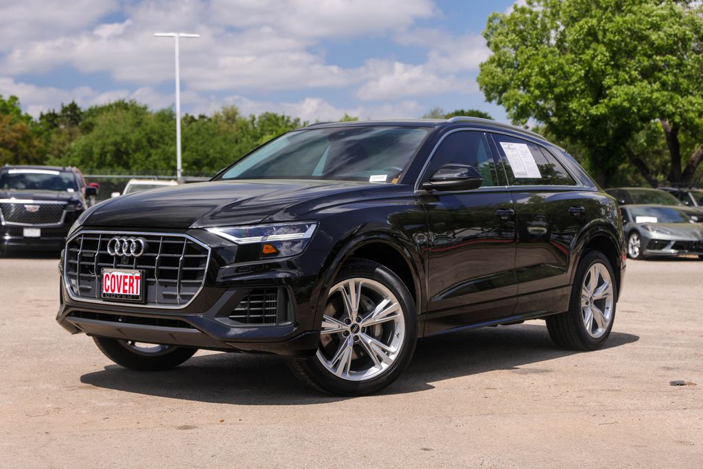 Black 2022 Audi Q8 quattro Premium 55 TFSI SUV / Crossover All-Wheel Drive 8-Speed Automatic