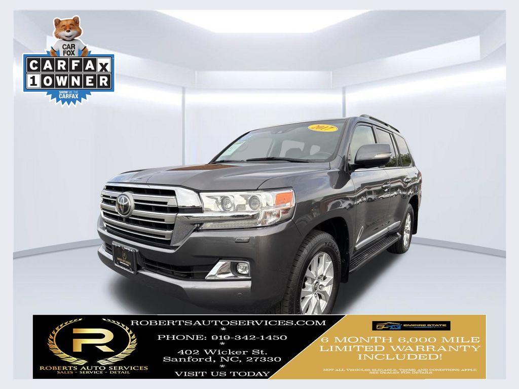 Magnetic Gray Metallic 2017 Toyota Land Cruiser SUV / Crossover All-Wheel Drive 8-Speed Automatic