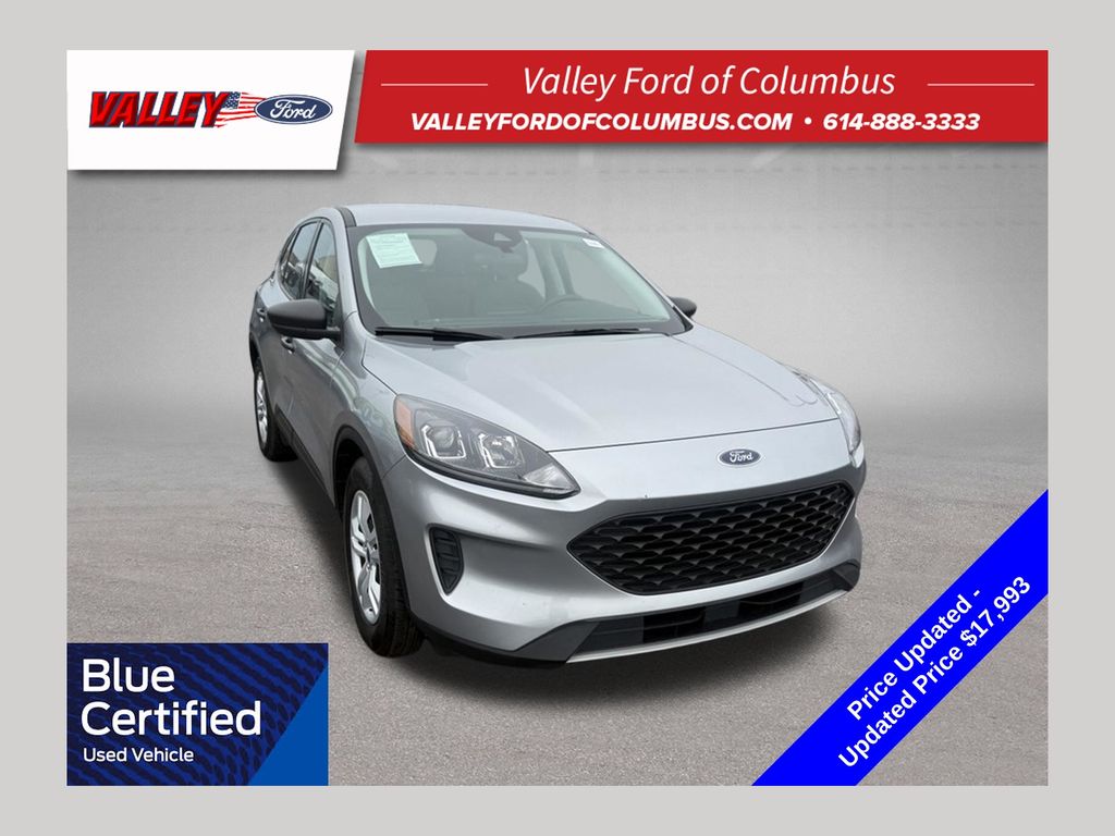 Silver Metallic 2022 Ford Escape SUV / Crossover Front-Wheel Drive 8-Speed Automatic