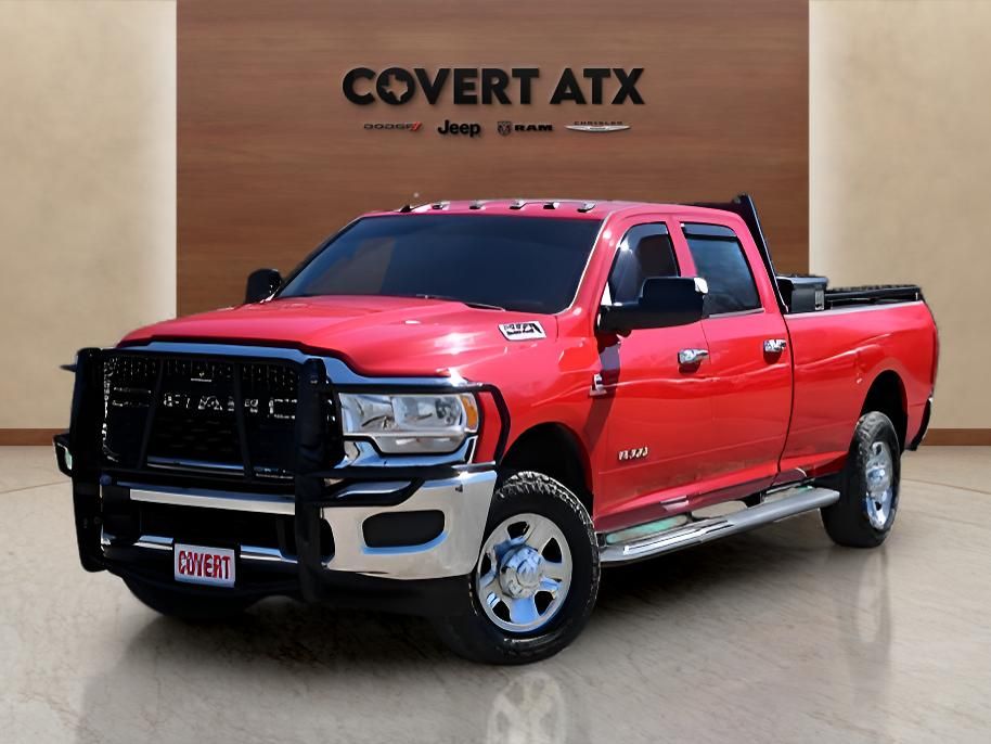 Flame Red Clearcoat 2022 RAM 2500 Tradesman Crew Cab LB 4WD Pickup Truck Four-Wheel Drive 6-Speed Automatic