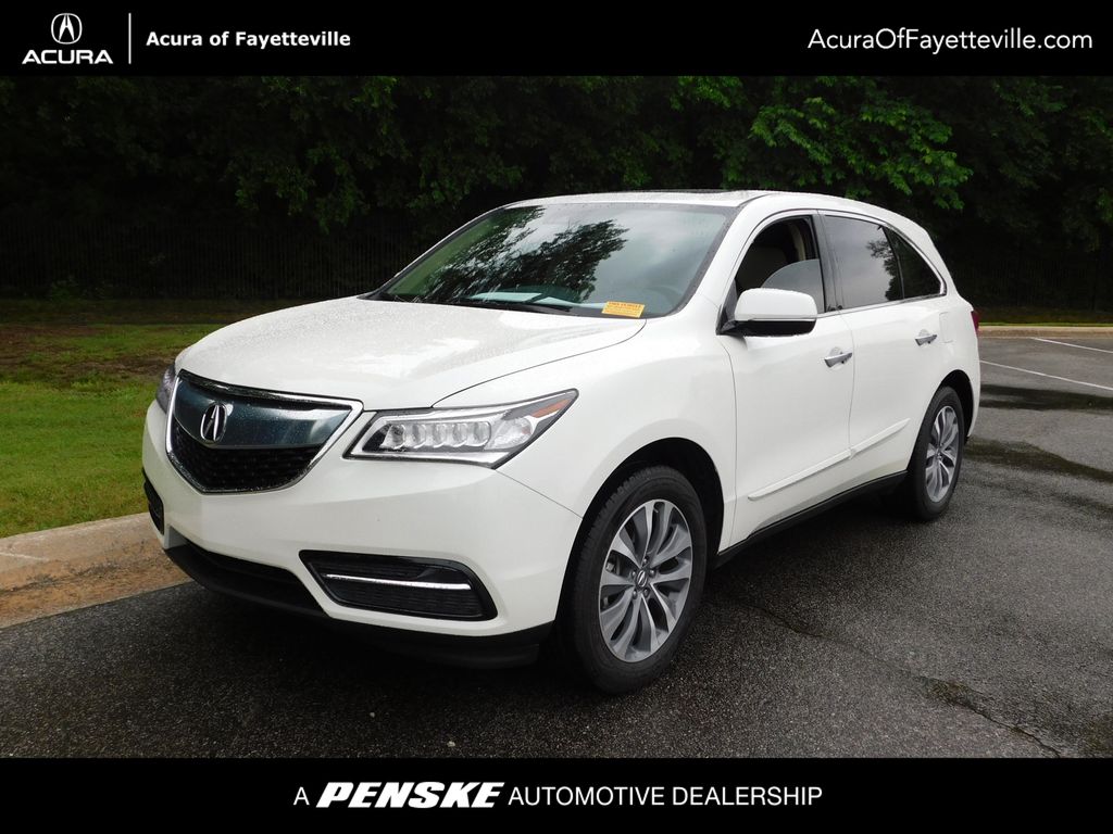 2016 Acura MDX Technology Hero Image