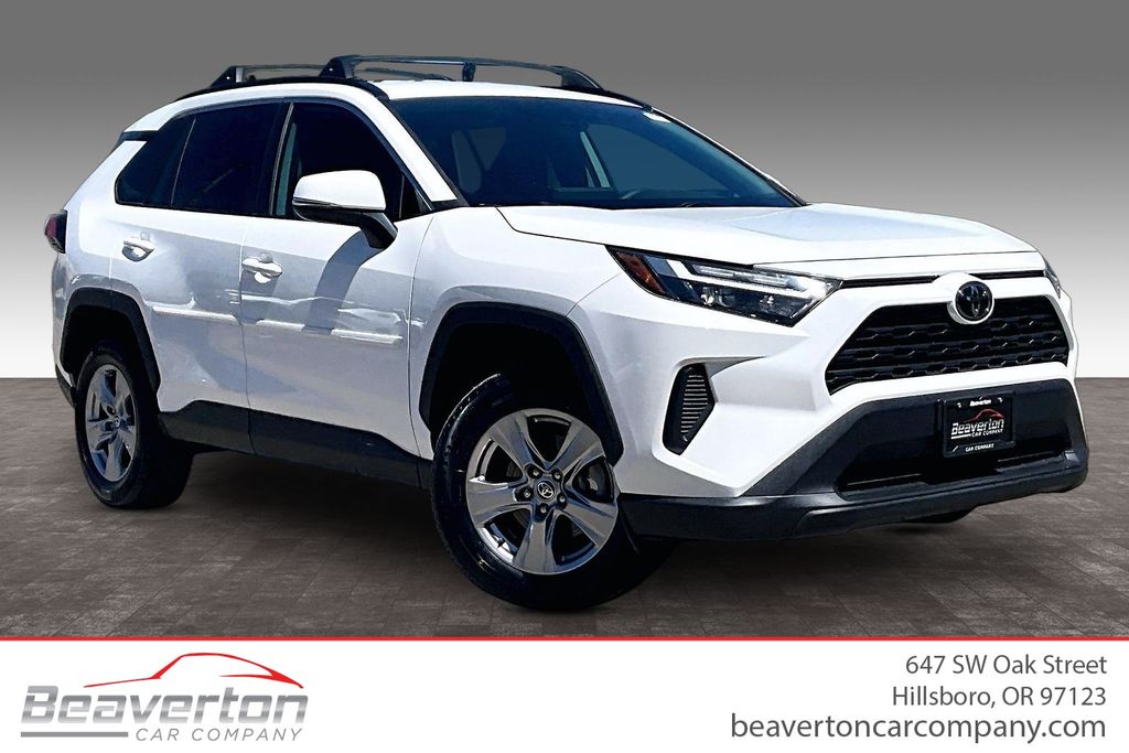 White 2022 Toyota RAV4 SUV / Crossover All-Wheel Drive 8-Speed Automatic