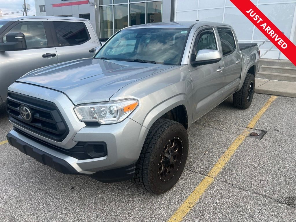Celestial Silver Metallic 2023 Toyota Tacoma Pickup Truck Four-Wheel Drive 6-Speed Automatic