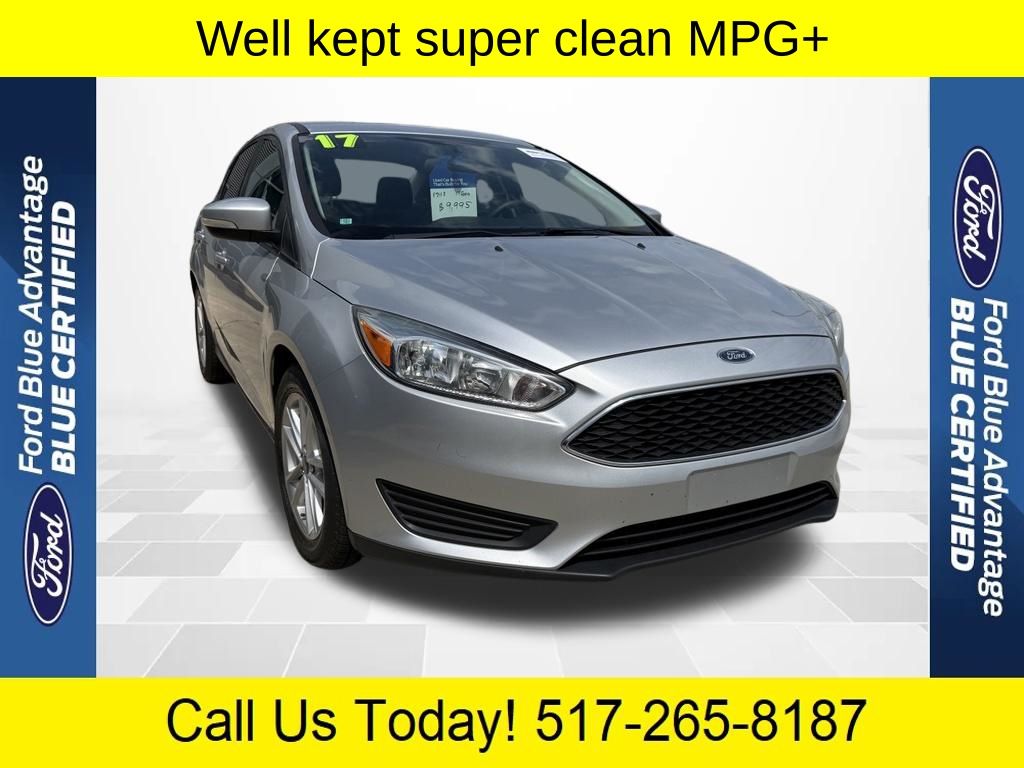 Ingot Silver 2017 Ford Focus SE Sedan Front-Wheel Drive 6-Speed Automatic