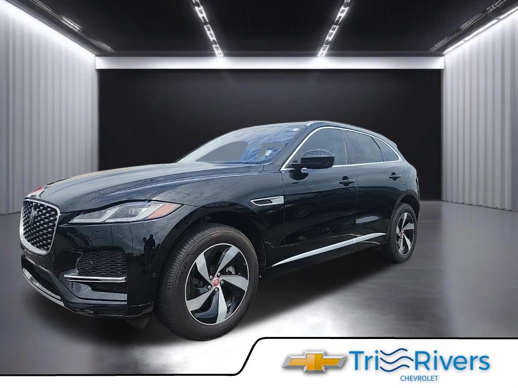 Black 2021 Jaguar F-PACE SUV / Crossover All-Wheel Drive 8-Speed Automatic