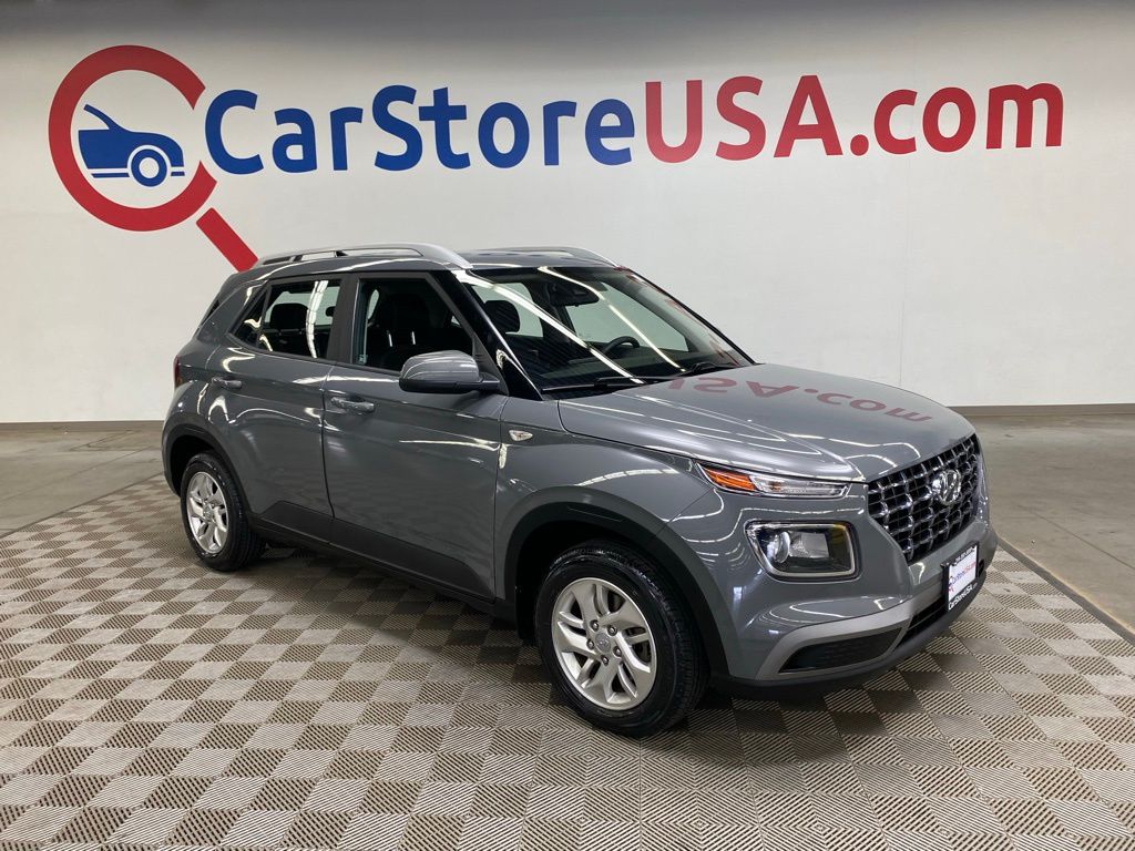 Galactic Gray 2020 Hyundai Venue SEL FWD SUV / Crossover Front-Wheel Drive Continuously Variable Transmission