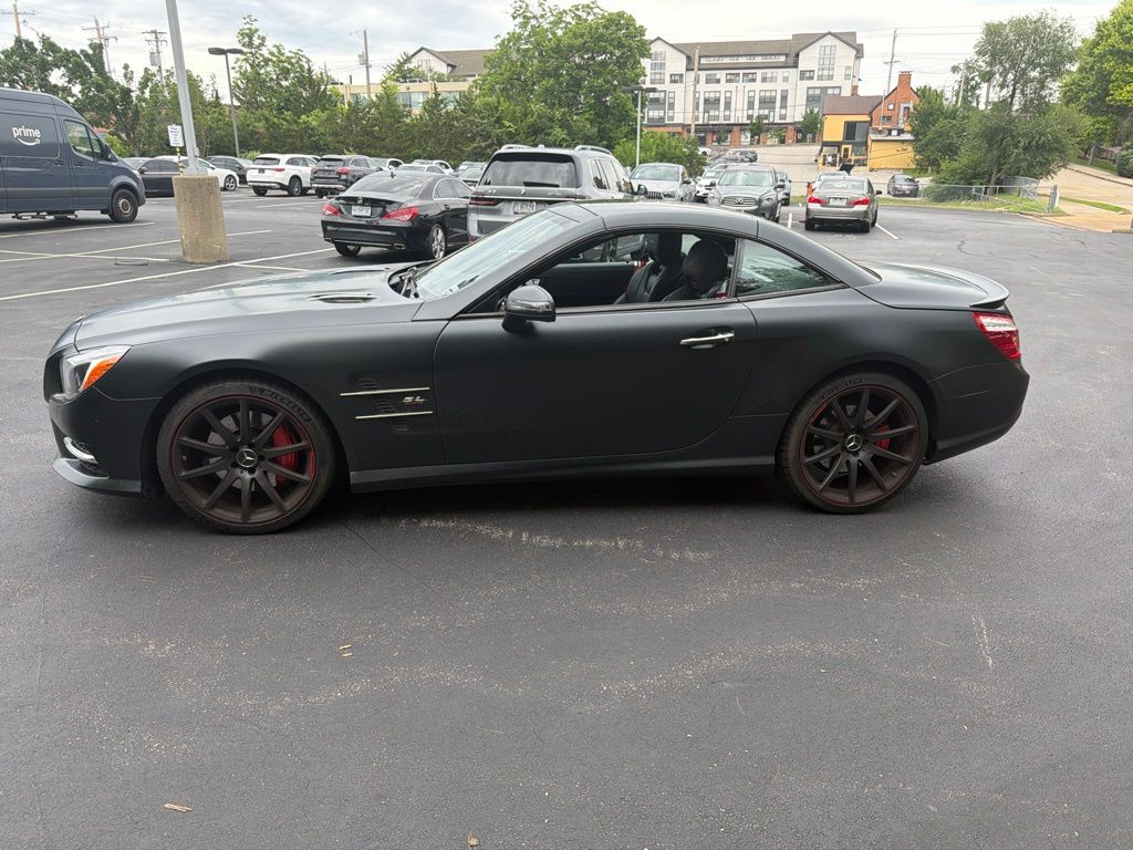designo Magno Night Black 2016 Mercedes-Benz SL-Class SL 550 Convertible Rear-Wheel Drive 7-Speed Automatic