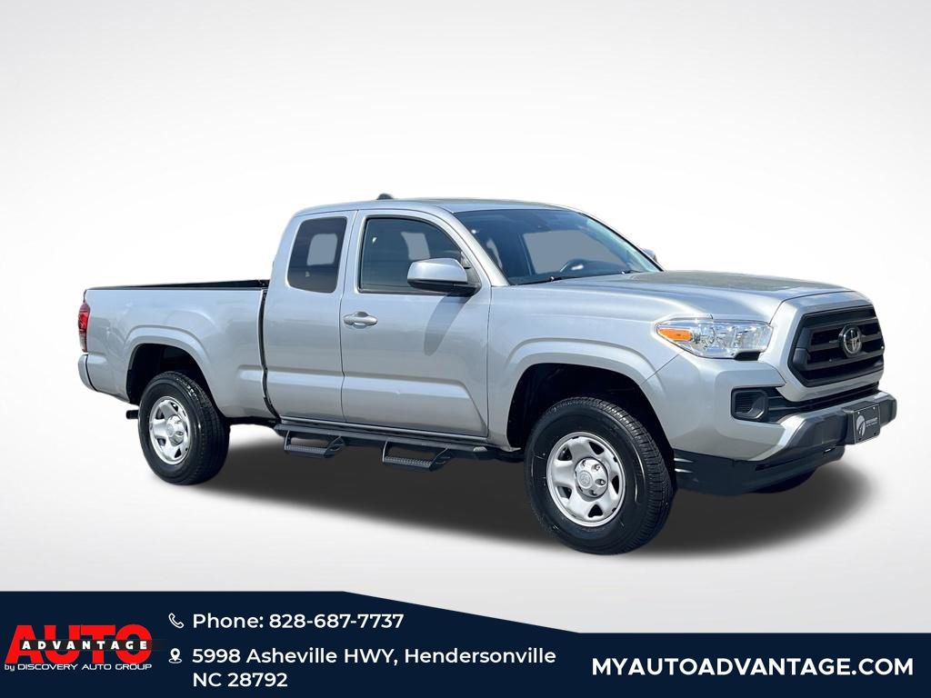 Celestial Silver Metallic 2022 Toyota Tacoma Pickup Truck Four-Wheel Drive 6-Speed Automatic